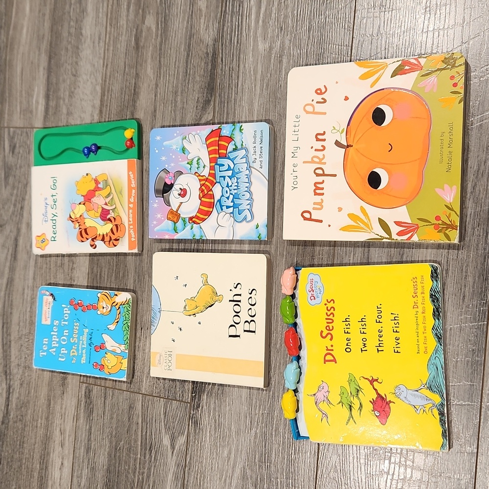 Set of 6 books Used good condition
